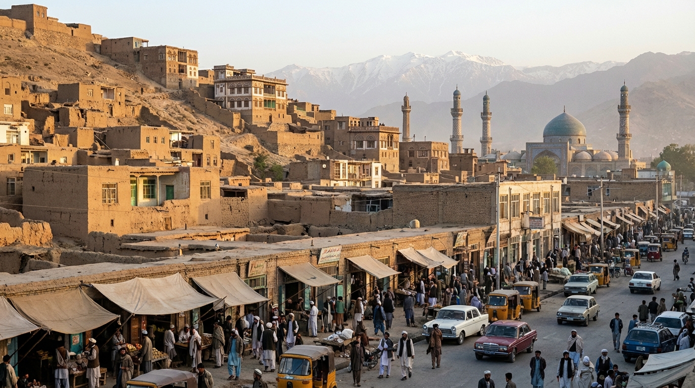 Scenic view of Afghanistan