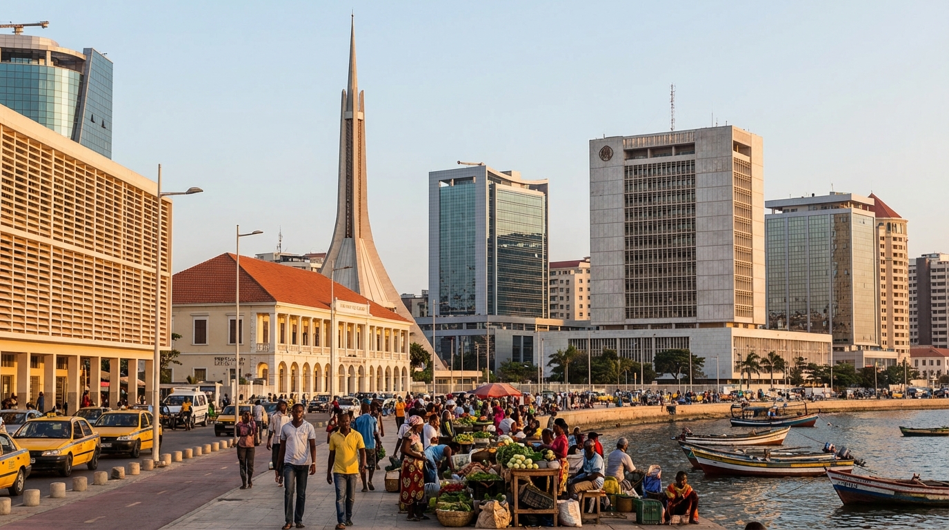 Scenic view of Angola