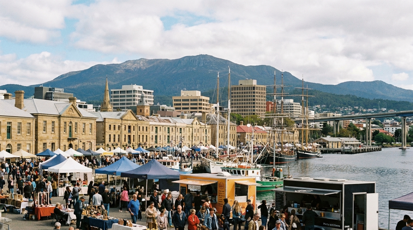 Scenic view of Tasmania, Australia