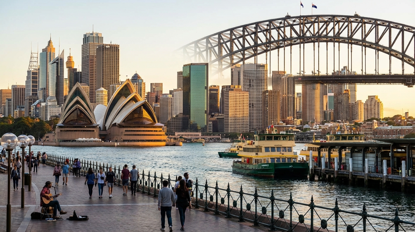 Scenic view of Australia