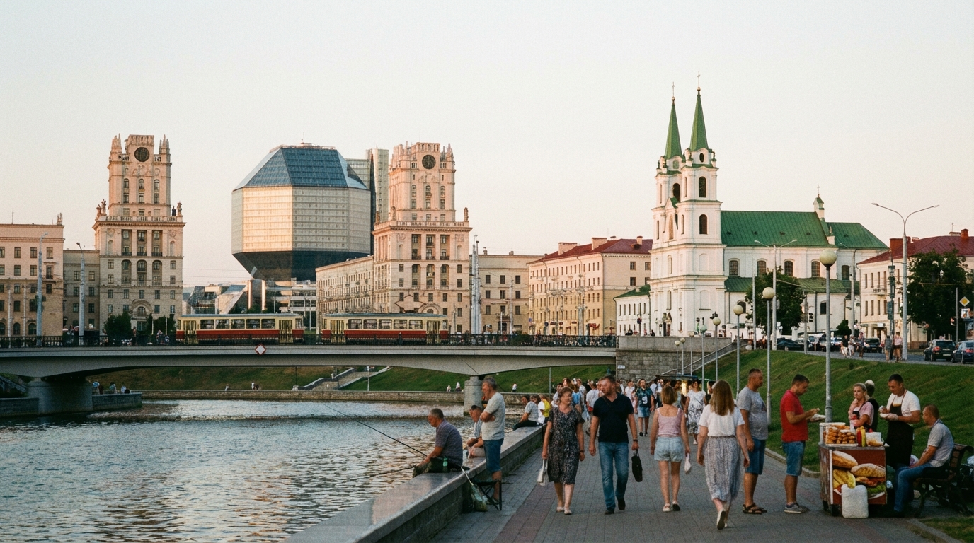 Scenic view of Belarus