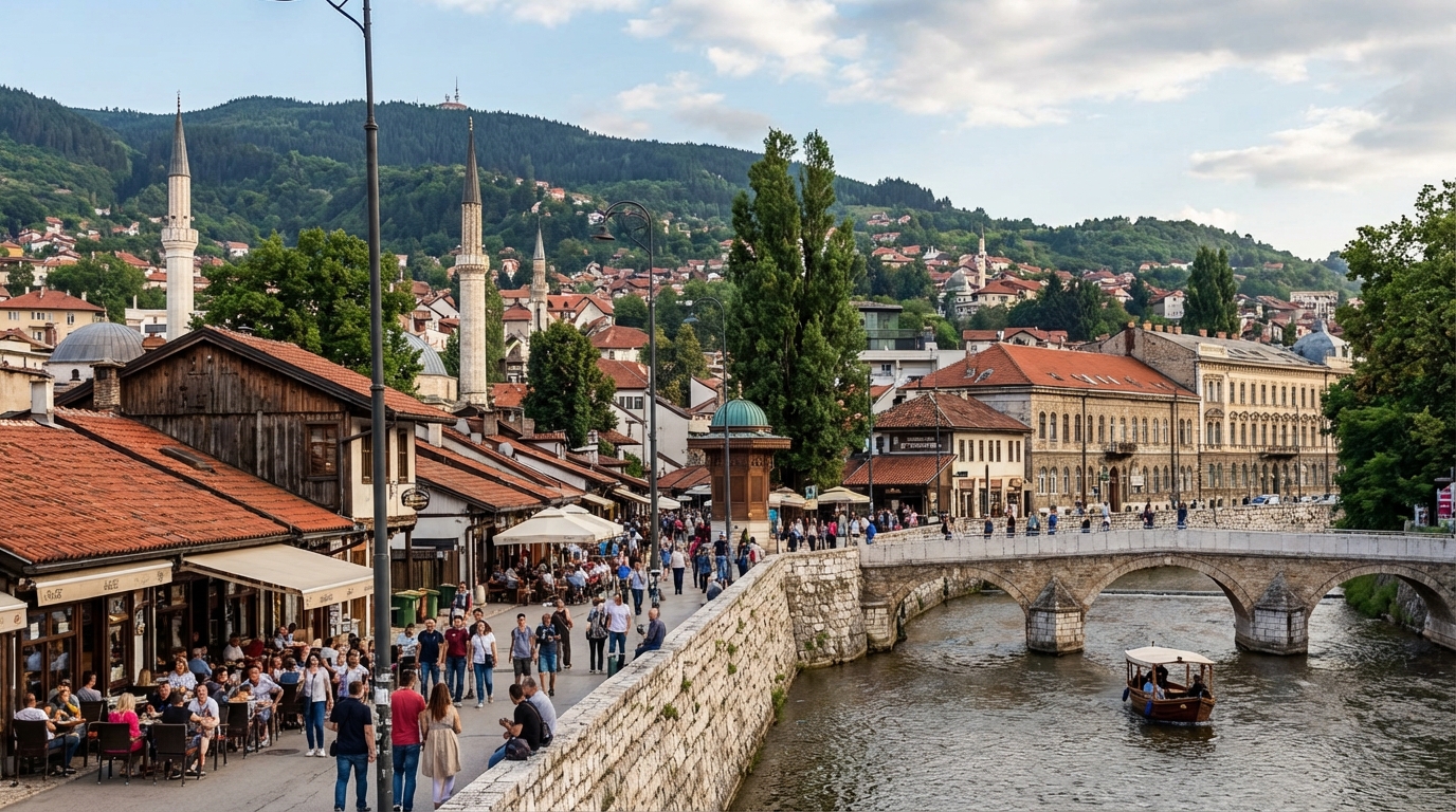 Scenic view of Bosnia and Herzegovina