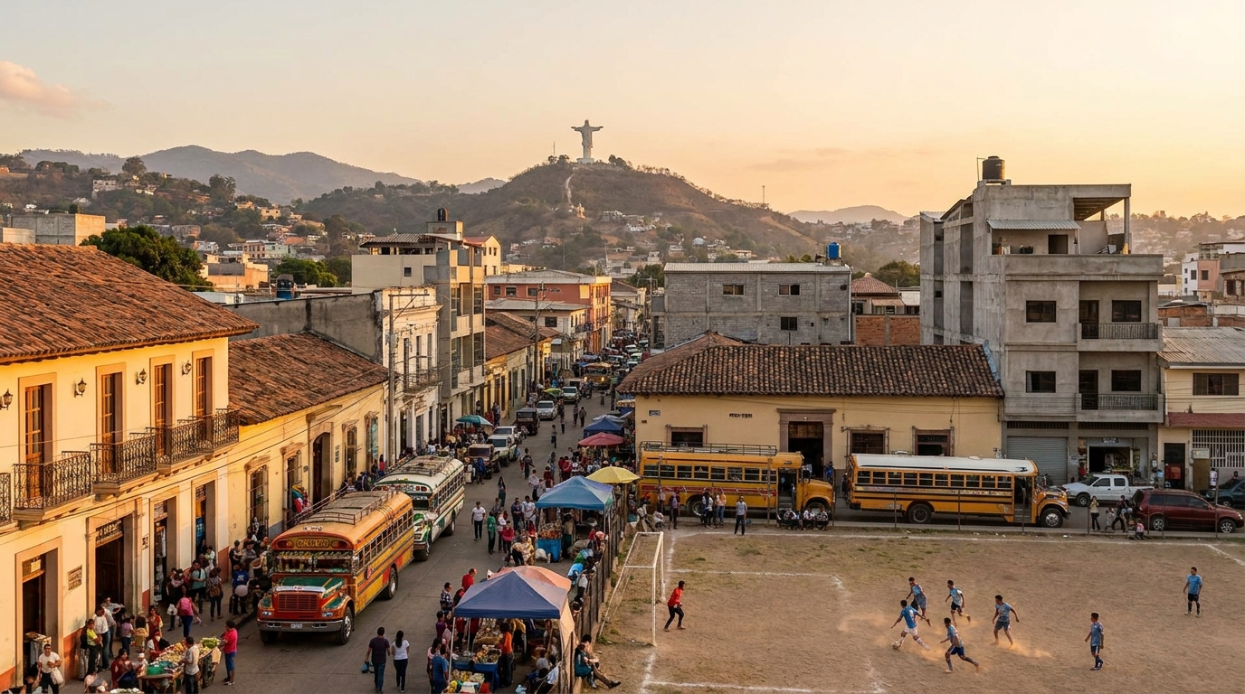 Scenic view of Honduras