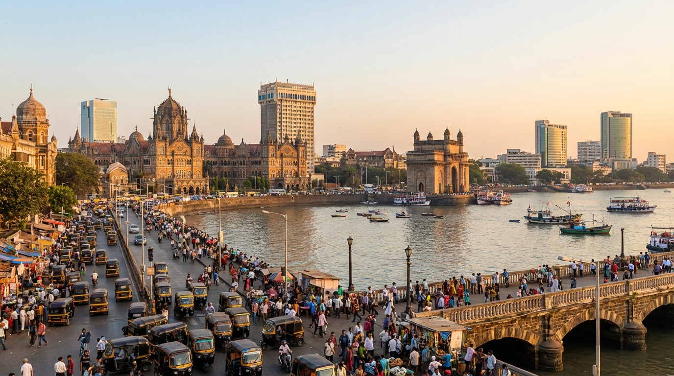 Scenic view of India