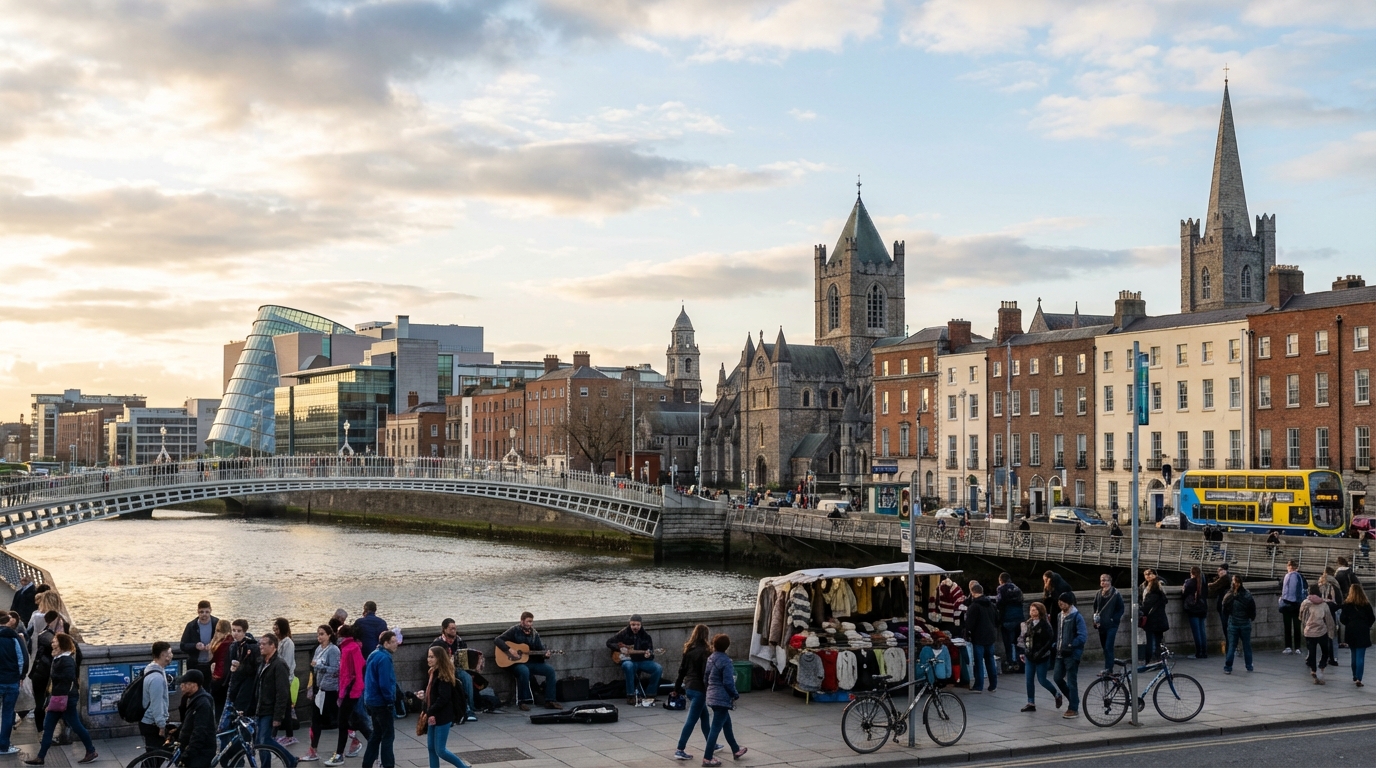 Scenic view of Ireland