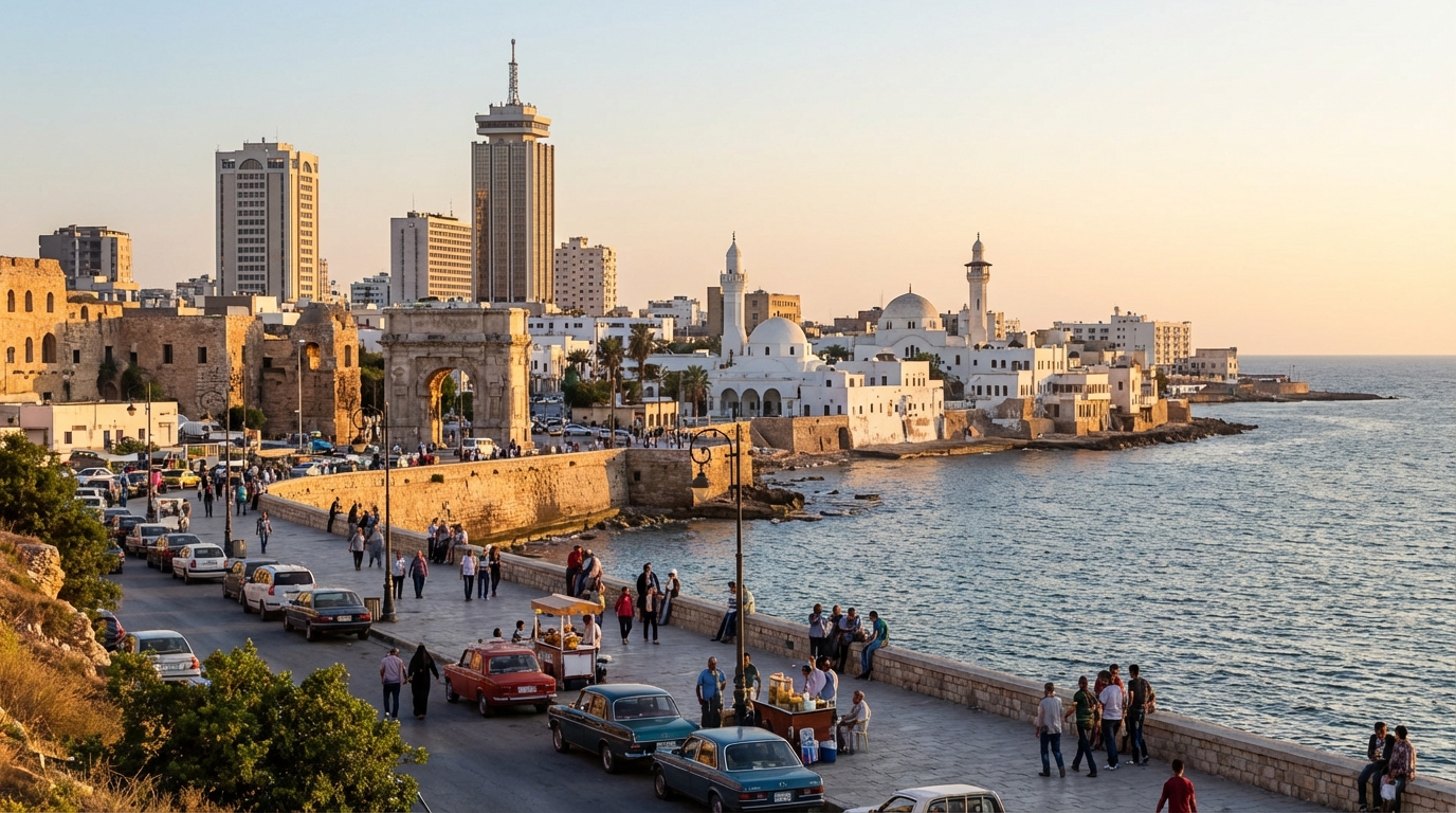Scenic view of Libya