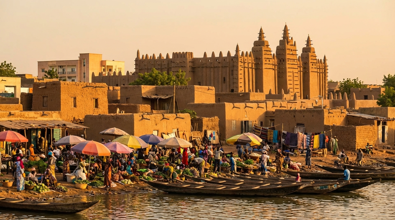 Scenic view of Mali