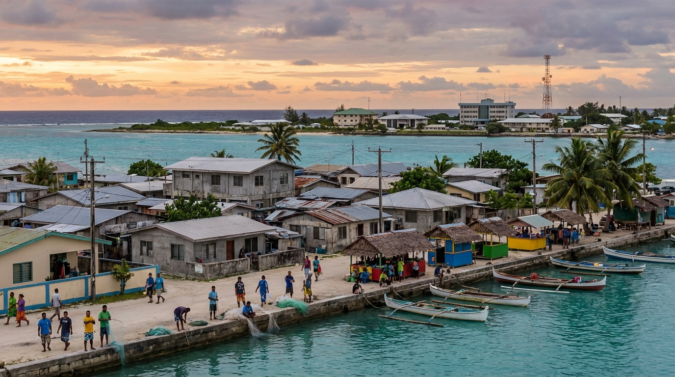 Scenic view of Marshall Islands