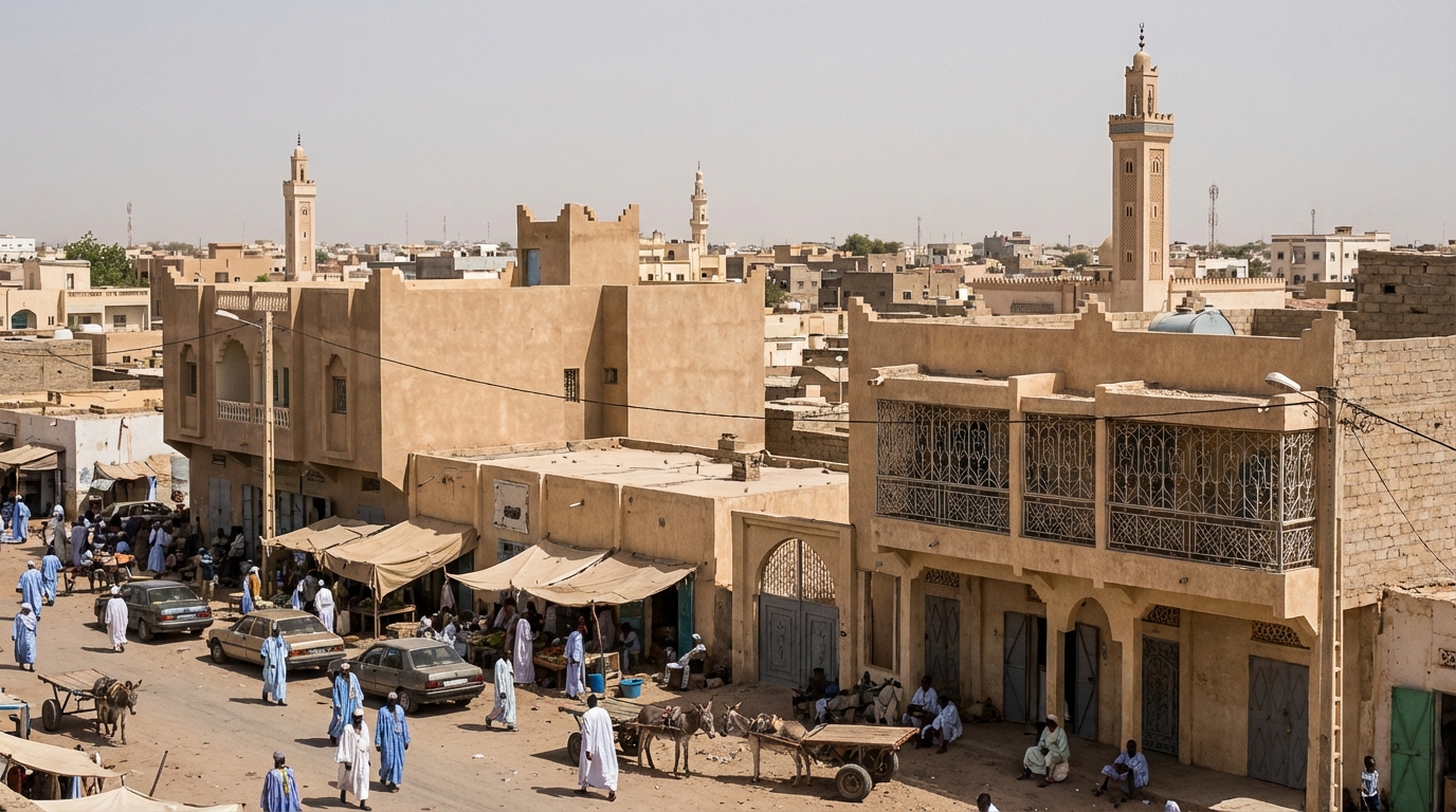 Scenic view of Mauritania