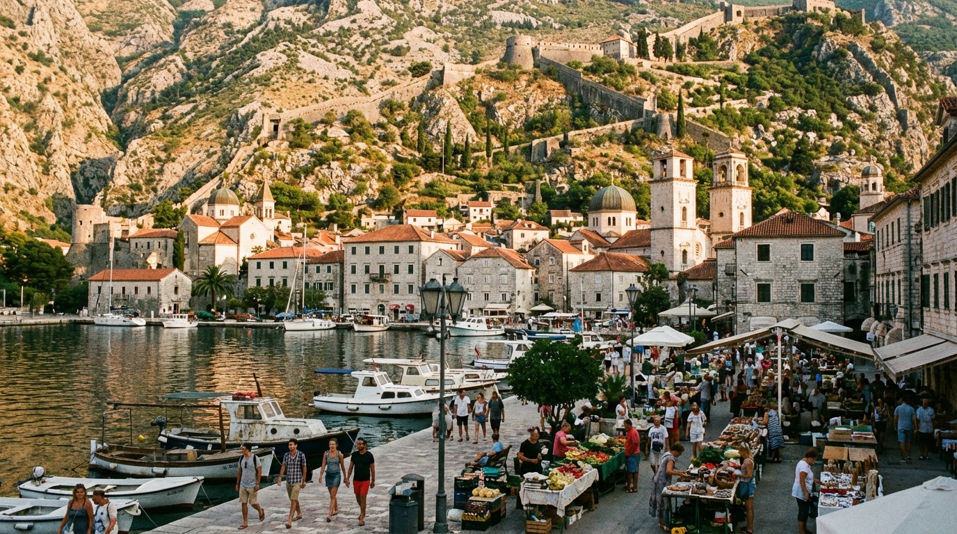Scenic view of Montenegro