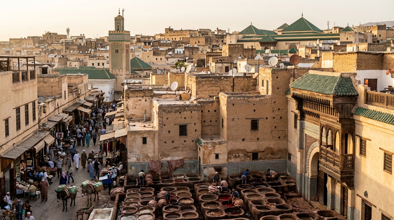 Scenic view of Morocco