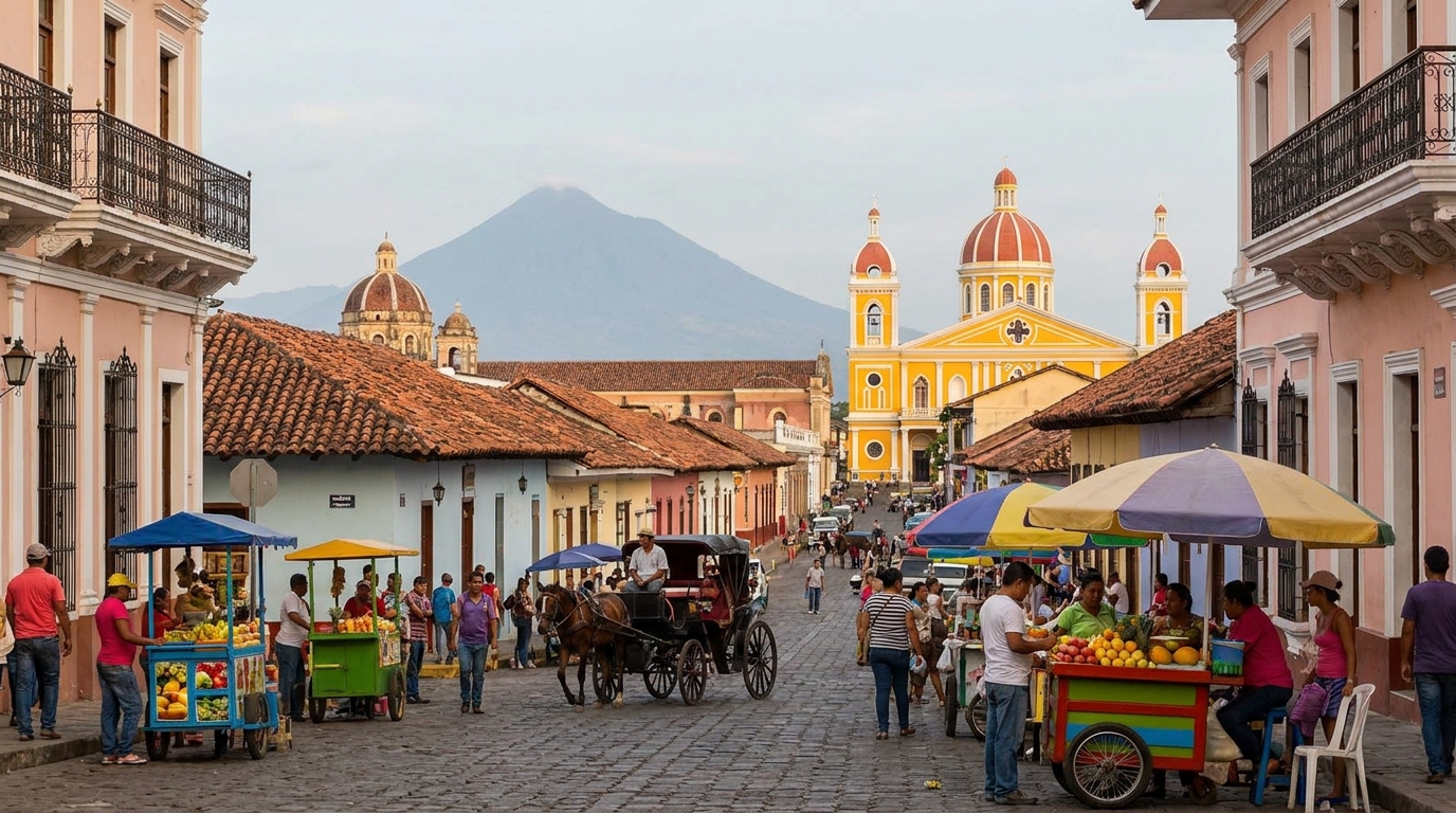 Scenic view of Nicaragua