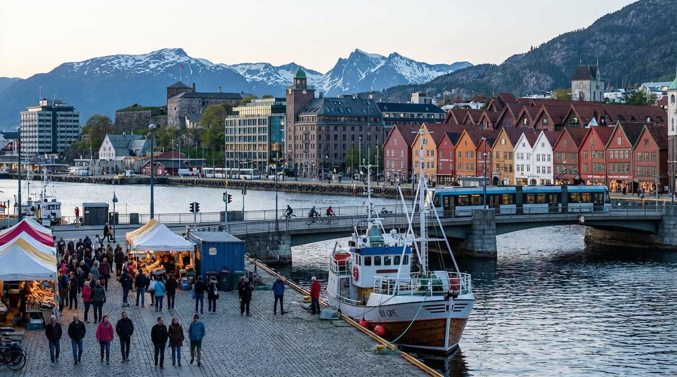 Scenic view of Norway