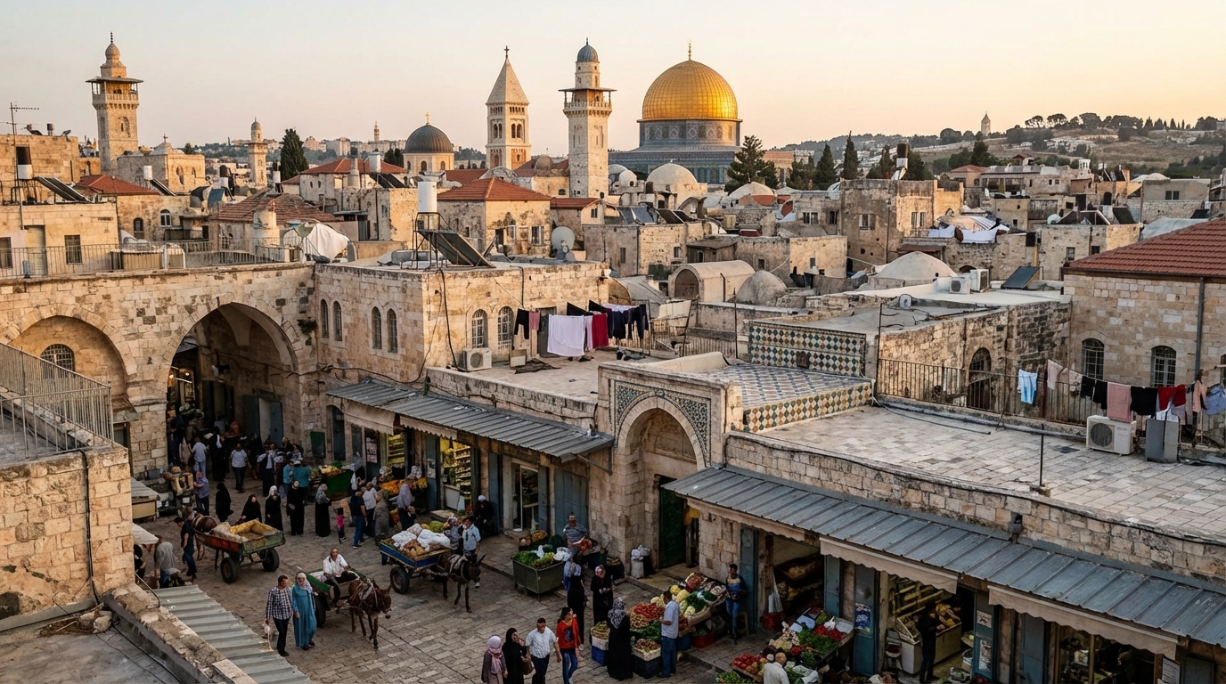 Scenic view of Palestine