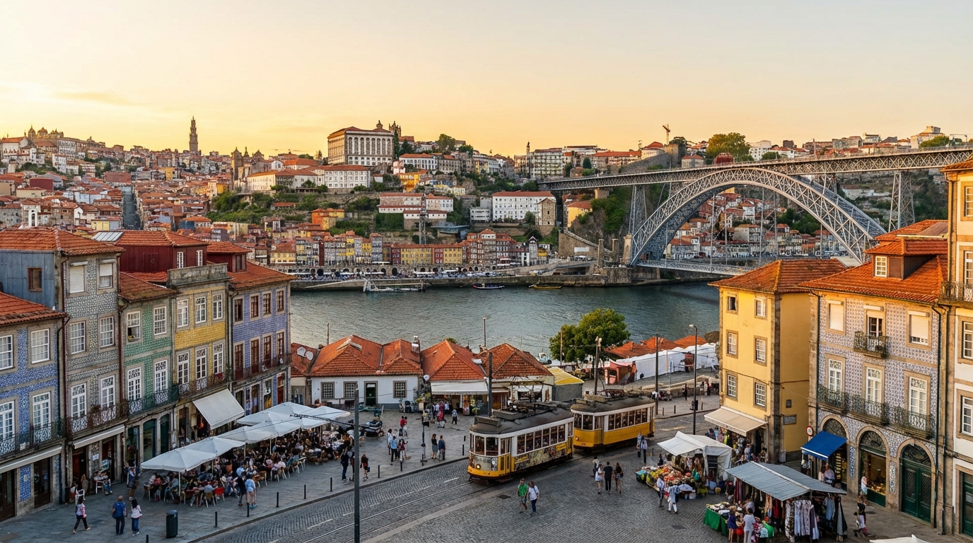 Scenic view of Portugal