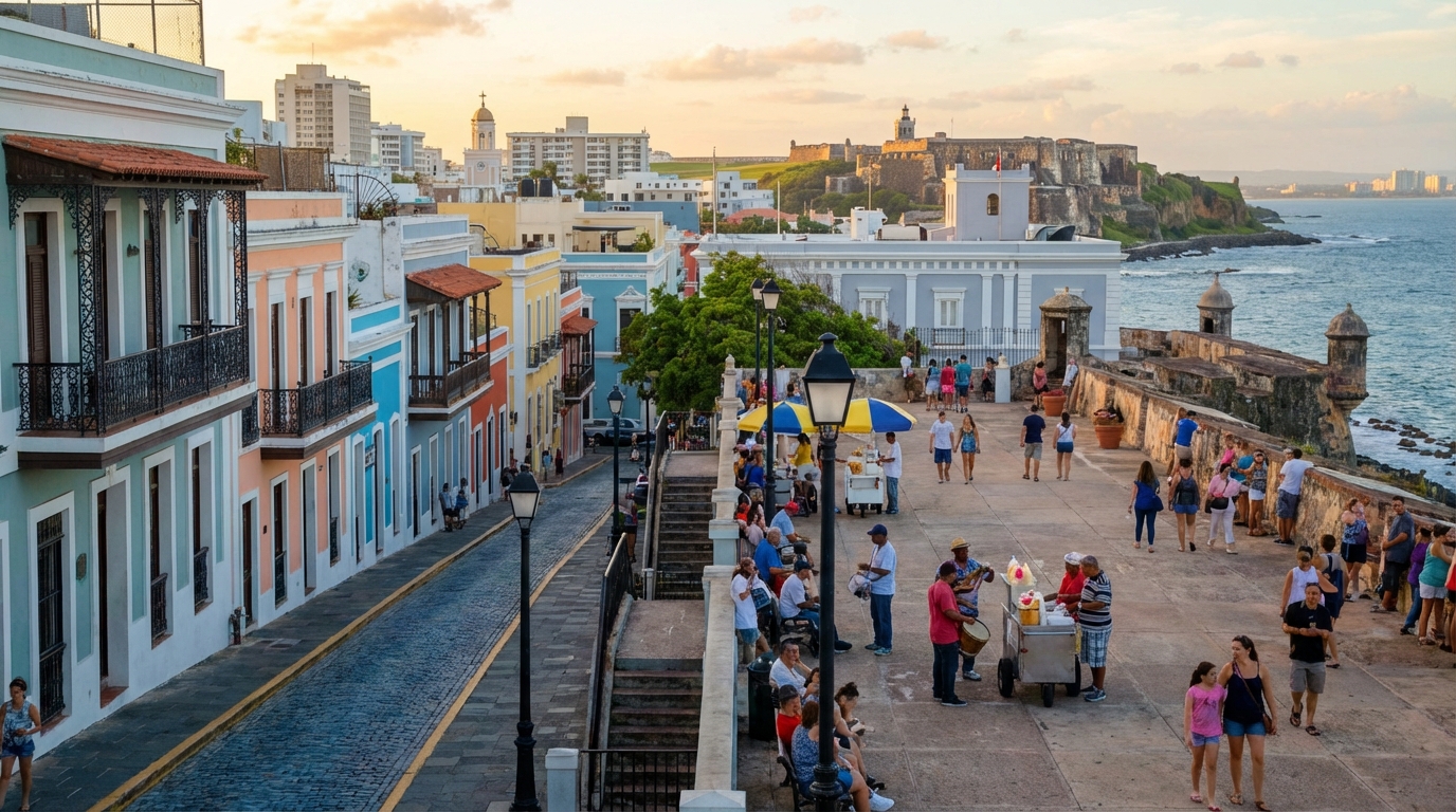Scenic view of Puerto Rico