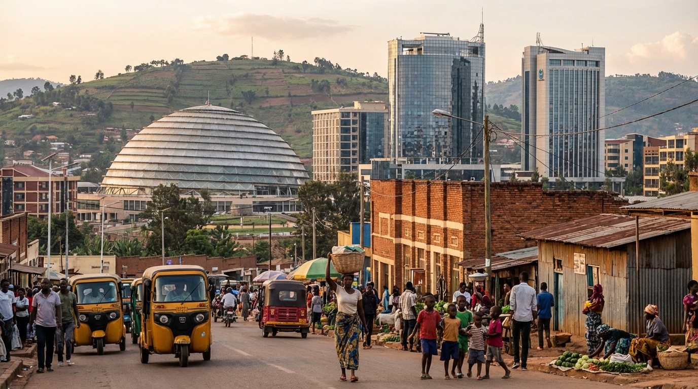 Scenic view of Rwanda