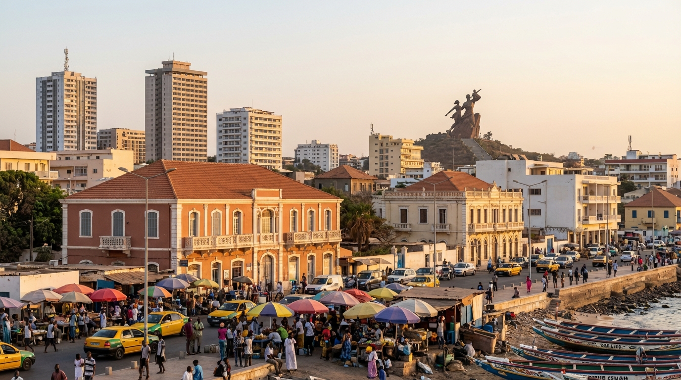 Scenic view of Senegal