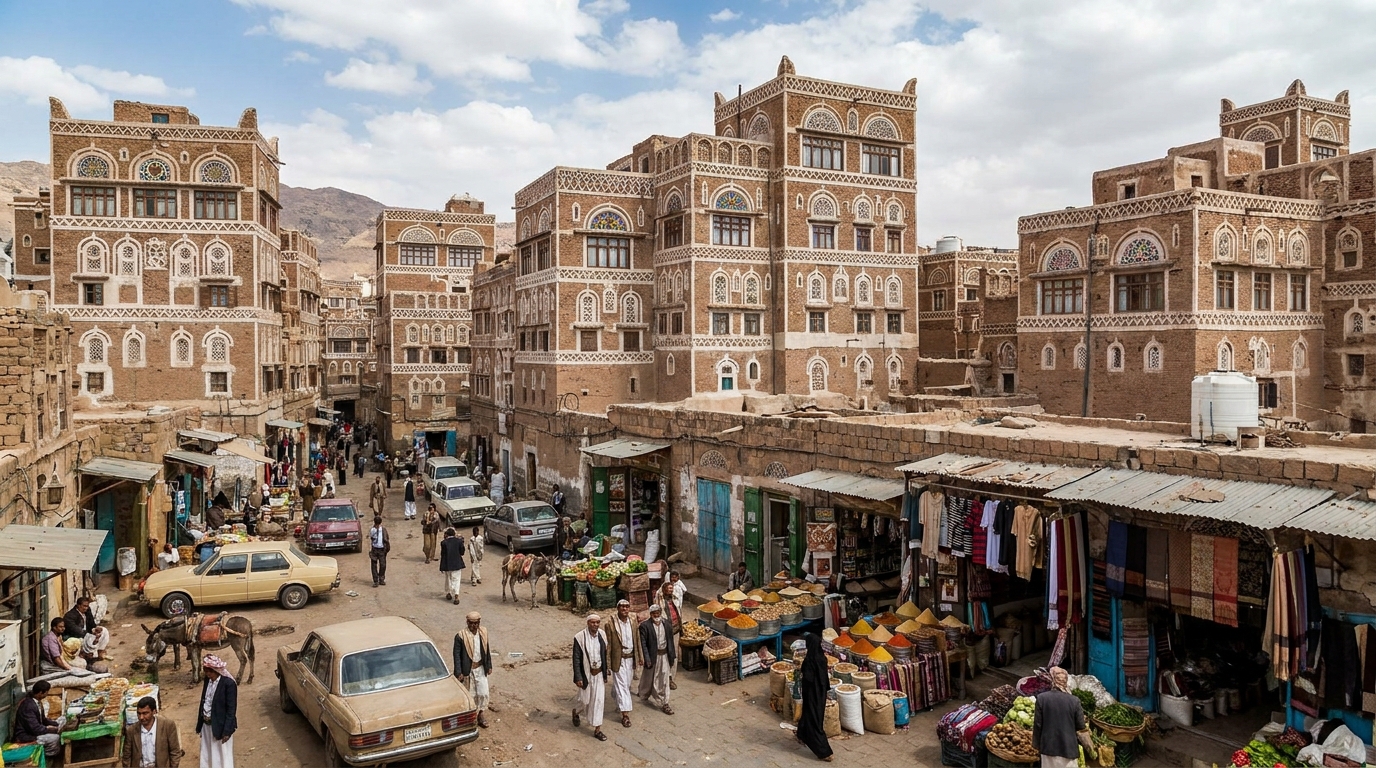 Scenic view of Yemen